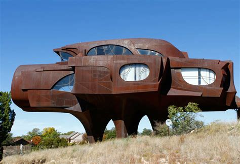 Iconic Robert Bruno Steel House near Lubbock goes up for 